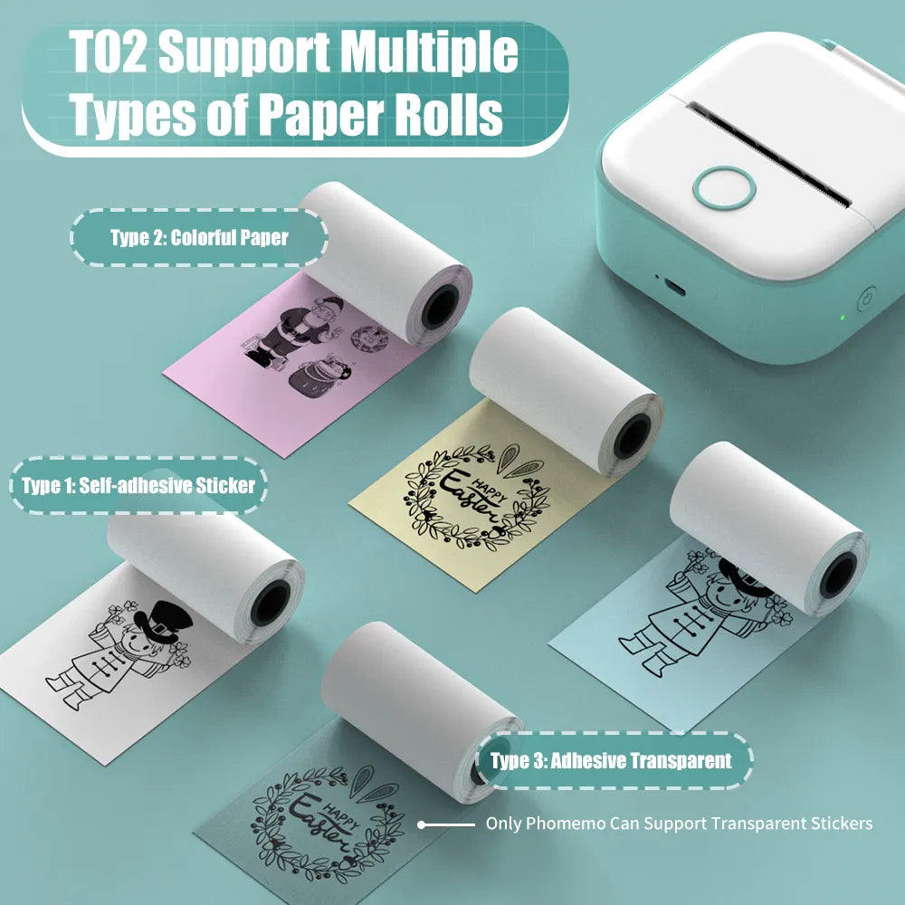 MicroPrint T02 - Wireless & Thermal